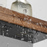 Solid Wood Bathroom Bathroom Non-perforated Shelves